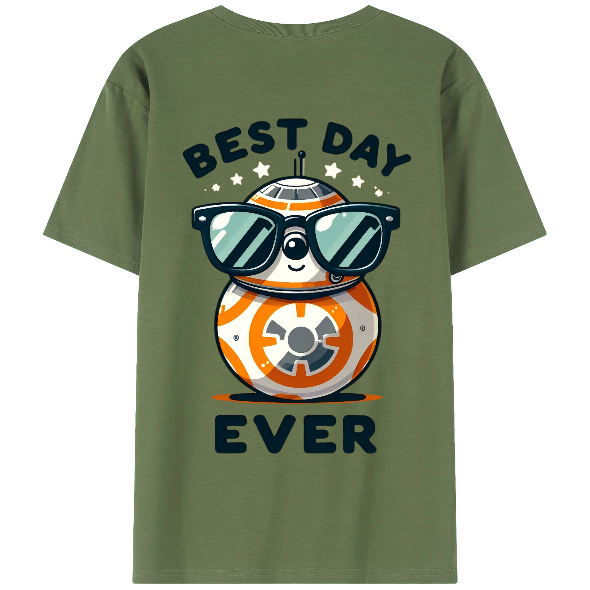 （画像用） スター・ウォーズ Star Wars 綿100％ メンズ半袖Tシャツ（バックプリント） 通気性